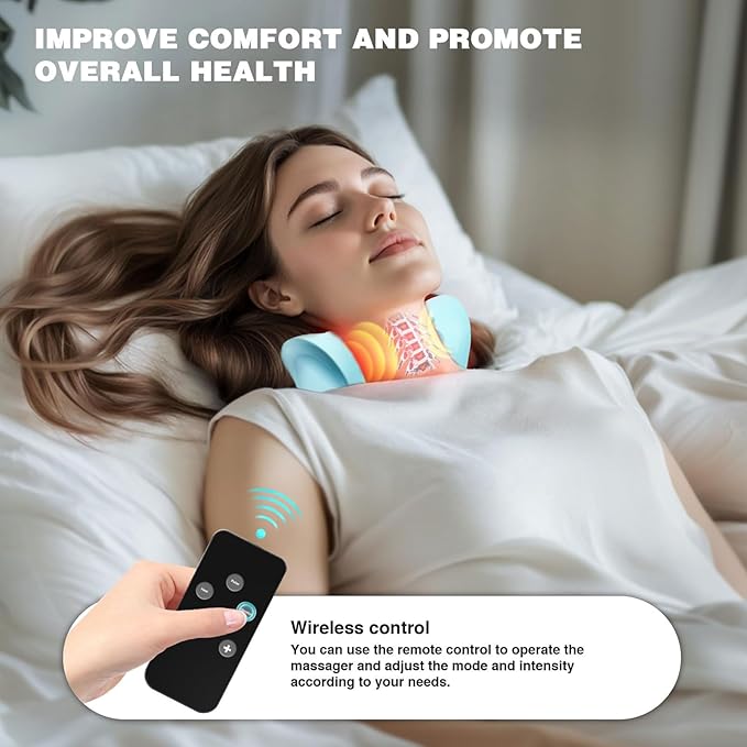 🔋⚡ Say Goodbye to Neck Pain – 💡 Smart EMS Massager That 💆‍♂️ Melts Stress Instantly! ⚡🔋