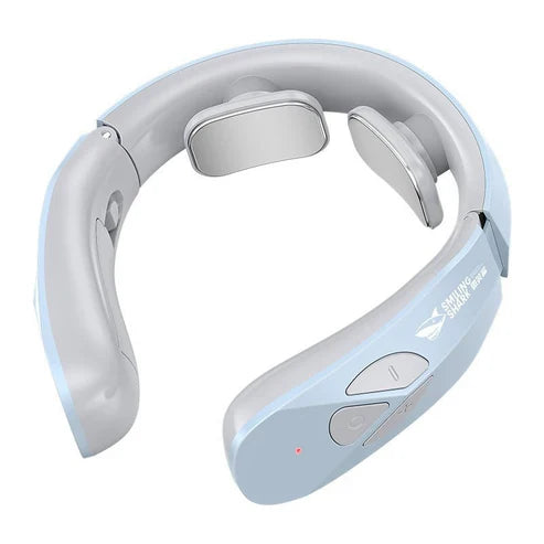 🔥 EMS Pulse Neck Massager with Heat | Rechargeable Cervical Traction Therapy for Instant Relief